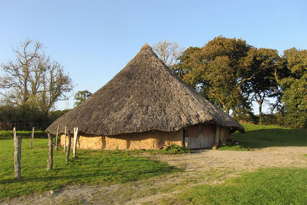 Iron age hut